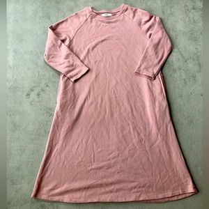 Long Sleeve Maternity and Nursing Sweater Dress